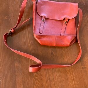Madewell Leather Cross Body Bag
